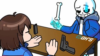 【Undertale动画】SANS vs FRISK，强强对决，为复仇而战！谁是最后的赢家？