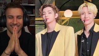 THE OUTFITS! 😆 BTS (방탄소년단) 'Butter' @ MUSIC BLOOD - REACTION