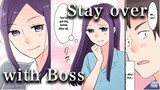 【Manga】My always perfect colleague was so annoying, but after spending the night with her...