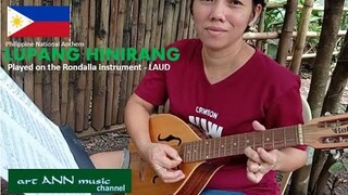 Philippine National Anthem Lupang Hinirang on Laud Rondalla Instrument