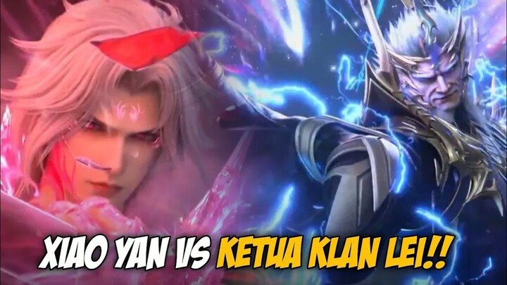 BTTH Ep 213!! Moment Epic...Xiao Yan Trima Tantangan Duel Dari Ketua Klan Lei