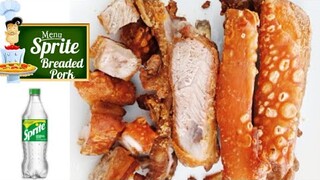 SPRITE BREADED PORK | EASY BALAT LECHON | BREADED PORK | DON'T JUST FRY!!!