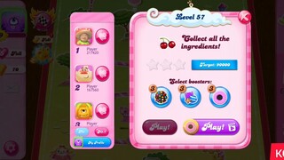 CANDY CRUSH SAGA LEVEL 57 (NEW VERSION)