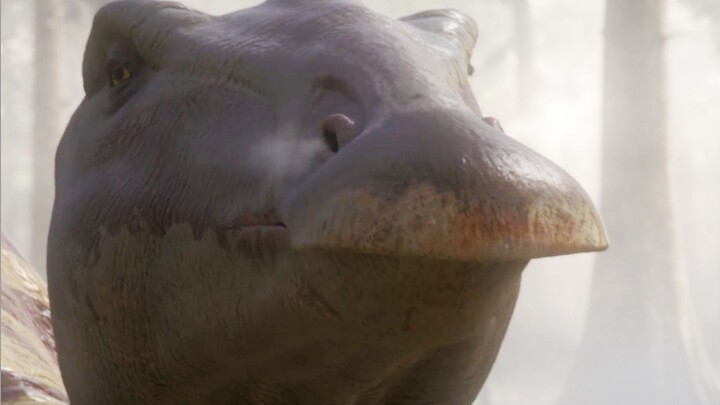 “Uh… it sank its teeth right into my upper lip.” The groundbreaking documentary “Dinosaur Planet,” S