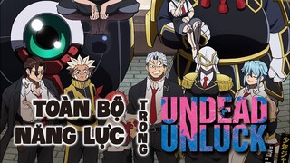 Toàn Bộ Các Năng Lực "Phủ Định" Trong Undead Unluck