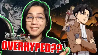 Overhyped O Maganda? ATTACK ON TITAN Tagalog Review (No Spoilers!!)