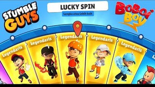 AKU DAPAT SEMUA SKIN BOBOIBOY DI GAME STUMBLE GUYS (SOLAR, API, AIR, DAN HALILINTAR)