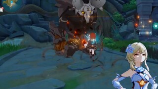 Pelancong Inawife melarikan diri kembali ke Liyue semalam