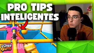 😯 PRO TIPS con 1000IQ en STUMBLE GUYS | Reaccionando H3ctoRuiz