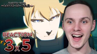 SHIROGANE CAN RAP!!! | Kaguya-sama: Love Is War Season 3 Episode 5 Reaction