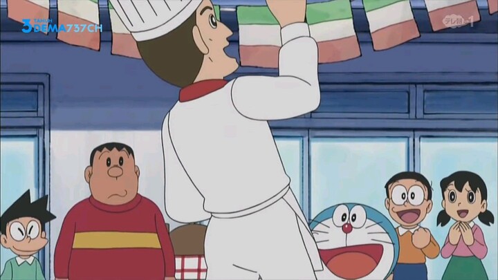 Doraemon Bahasa Indonesia (Terror Pizza Buatan Giant)