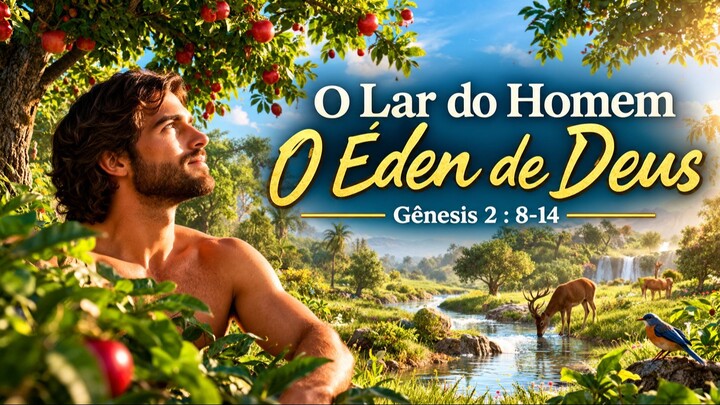 “O Lar do Homem — O Éden de Deus” - Gênesis 2:8-14