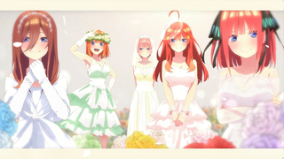 【剧场版/片尾曲/中日歌词】五等分的花嫁 电影片尾曲「感谢之花」ED动画MV【MCE汉化组】
