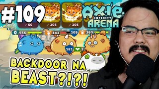 BEAST MAY BACKDOOR?! | Axie Infinity (Tagalog) #109