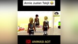 Annie sensi banget 😂 animasiaot AttackOnTitan fyp viral trending animasi animation