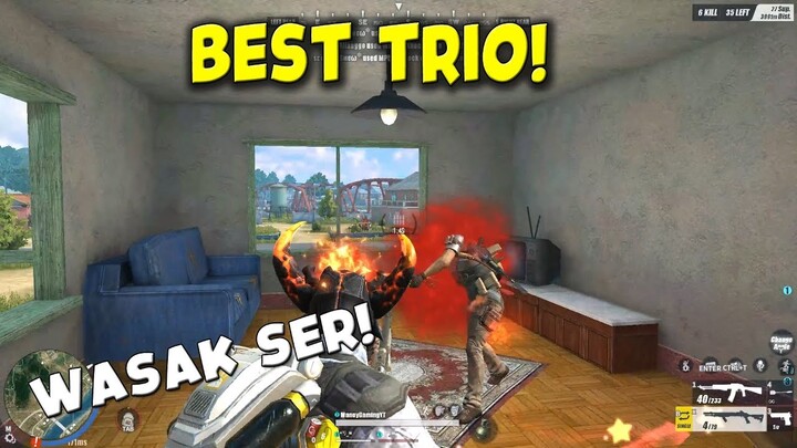 GRABE MAG TAGO PERO NAHULI PA DIN!! TRIO GAMEPLAY (Rules of Survival: Battle Royale)