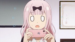 After learning that Kaguya was going to date a stranger, Fujiwara Chika couldn't hold it anymore~