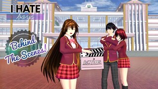 I Hate Boys 🙅 Behind The Scenes 🎥 | Sakura School Simulator Story Tutorial | Kat-kat Gaming 💕