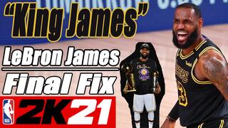 LeBron James Jumshot Final Fix NBA2K21 with Side-by-Side Comparison