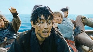 Sekelompok bandit jadi bajak laut, hahaha, aku tertawa terbahak-bahak #Pirates: bandit berlari menuj