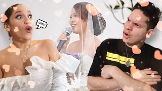 And Now he wants a Filipino Wedding 😭🎤👰| Latinos react to Viral Filipino Wedding Performances