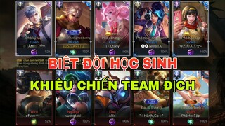 LIÊN QUÂN : Biệt Đội Học Sinh Bất Ngờ Xuất Hiện Khiêu Chiến Team Địch - Trận Đấu Mãn Nhãn.