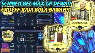 REVIEW SCHMEICHEL PRIME OVR 118 GP DEWA DAN CRUYFF PRIME OVR 117 GP OP BANGET! FIFA MOBILE YUAHPLAY!