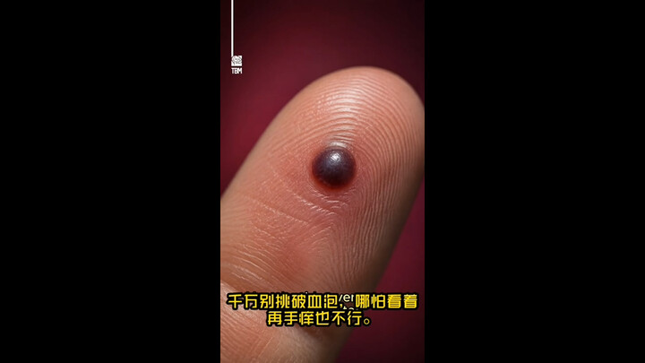 Why shouldn’t you pop a blister yourself?