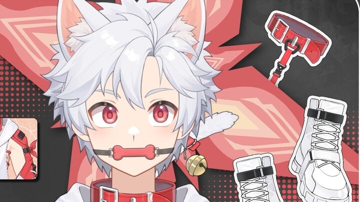 [Hiển thị mô hình Live2d] Mèo lông trắng mắt đỏ đã đánh bại mèo!