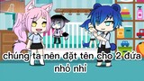 đứa con có đôi mắt màu xanh nhạt lại là con của ác quỷ và thiên thần!? ep 1 (ngắn và xàm)