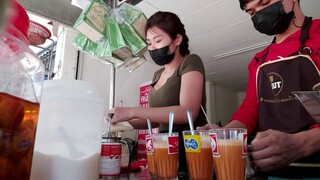 ชาไทยชาโบราณหอมกรุ่นละมุนมากค่ะชาอร่อยต้องร้านกาแฟโบว์ค่ะ🥤🧋☕