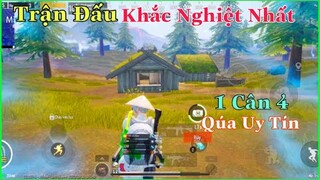 PUBG Mobile | Pha 1 Cân 4 Lấy Tốp Không Thể Uy Tín Hơn - Đồng Đội Không Tin NhâmHNTV Có Thể Làm Được