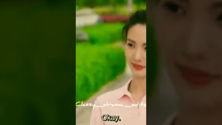 Why women love🥰❤️°Gu Jiaxin is jealous😟😤seeing the lady CEO going with another guy🥺😥#cdrama #cdramas