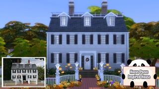 Hocus Pocus Inspired House - No CC - (Exterior) - TS4 [SPEED BUILD]