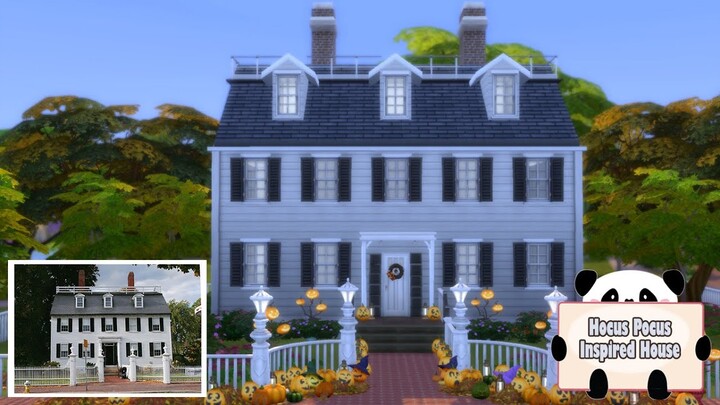 Hocus Pocus Inspired House - No CC - (Exterior) - TS4 [SPEED BUILD]