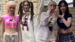 Lily x 福富月 + 吴海媛 x 文秀雅《NMIXX - Young, Dumb, Stupid + Love Me Like This》舞蹈视频公开！