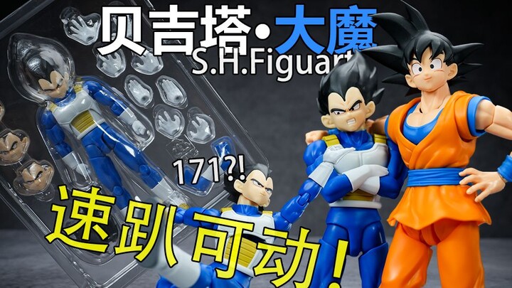 贝吉塔看了都说好？未必哦|SHF大魔贝吉塔|超可动贝殿来袭