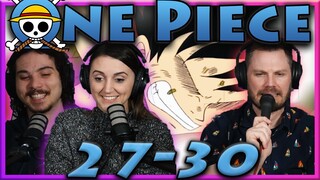 One Piece Reaction: Episodes 27, 28, 29, and 30 | Heart Nipples?