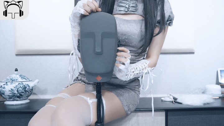 [ASMR | Ku100] Mengenakan cheongsam untuk menggelitik gatalmu❤ Gatal sekali~! Bisa tahan berapa deti