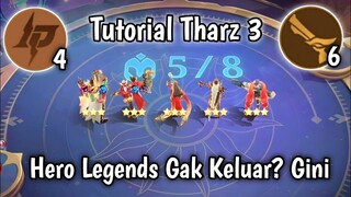 Tharz 3 Full Critical Gunner No Hero Legends Easy Winstreak‼️ Basic Trick Combo Mager Magic Chess
