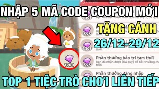 NHẬP 5 MÃ CODE COUPON MỚI TẶNG CÁNH KIM CƯƠNG, TOP 1 TIỆC TRÒ CHƠI LIÊN TIẾP TRONG PLAY TOGETHER