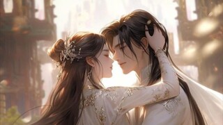 Wang Yufeng & Yue Yuting  ~ Masuk novel, pura-pura buta & nikahi pangeran, Dia beneran cinta aku ~