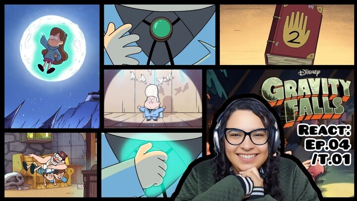 Reagindo a Gravity Falls | #react 1x04 - O SEGUNDO LIVRO APARECEU