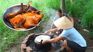 CÔ BA MIỀN TÂY ✅ VỊT NƯỚNG LU MỪNG SINH NHẬT BÉ NHƯ