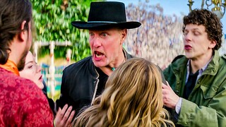 Woke woman says no guns allowed to Woody Harrelson 🤣| Zombieland: Double Tap | CLIP