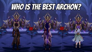 Who Is the Best Archon?|| Nuke Showcase {Genshin Impact}