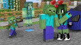 Monster School : Baby Zombie Ran Away From Home While Dad Got Another Wife - Minecraft Animation