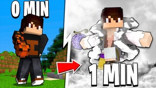 A CADA 1 MINUTOS GANHO UMA FRUTA de ONE PIECE 𝗡𝗢 Minecraft !!  ‹ Ine ›