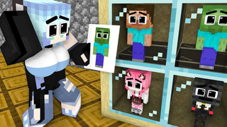 Monster School Baby Zombie โปรดยกโทษให้พ่อ - เรื่องเศร้า - Minecraft Animation