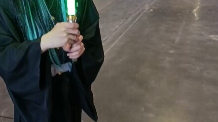 Muichiro Tokitoru hampir memecahkan lightsaber seharga lebih dari 1.000 yuan untuk BW.